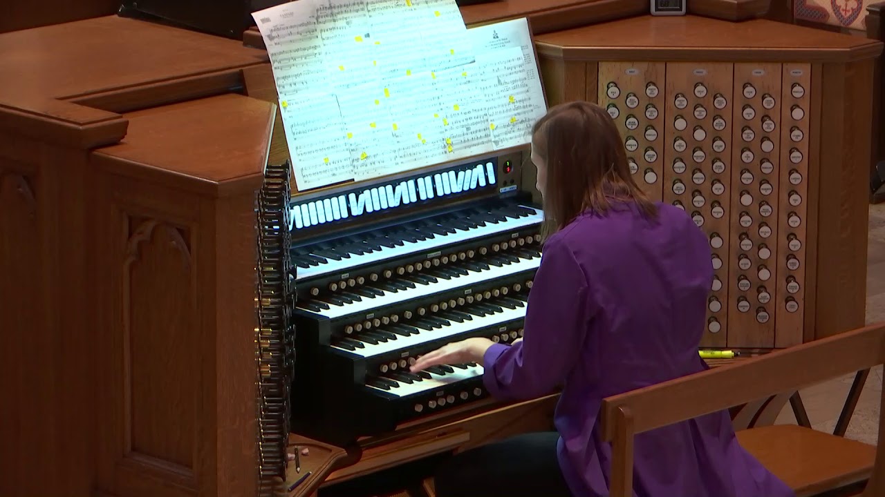 Fanfare for Organ by John Cook, performed by Caroline Robinson