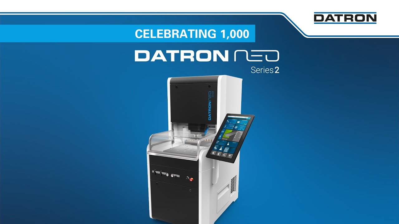 1,000 DATRON neo Machines &ndash; A Milestone Worth Celebrating! 🎉🎯