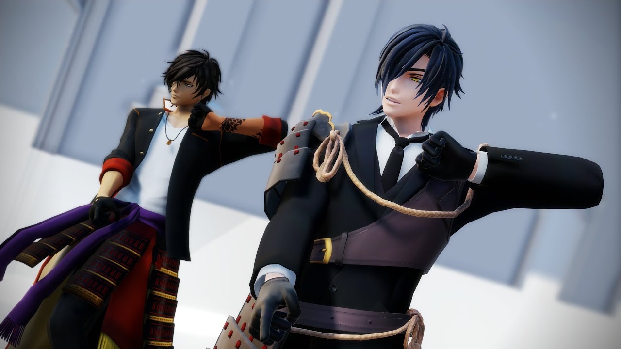 【MMD刀剣乱舞】 HYBRID 【大倶利伽羅 - 燭台切光忠】