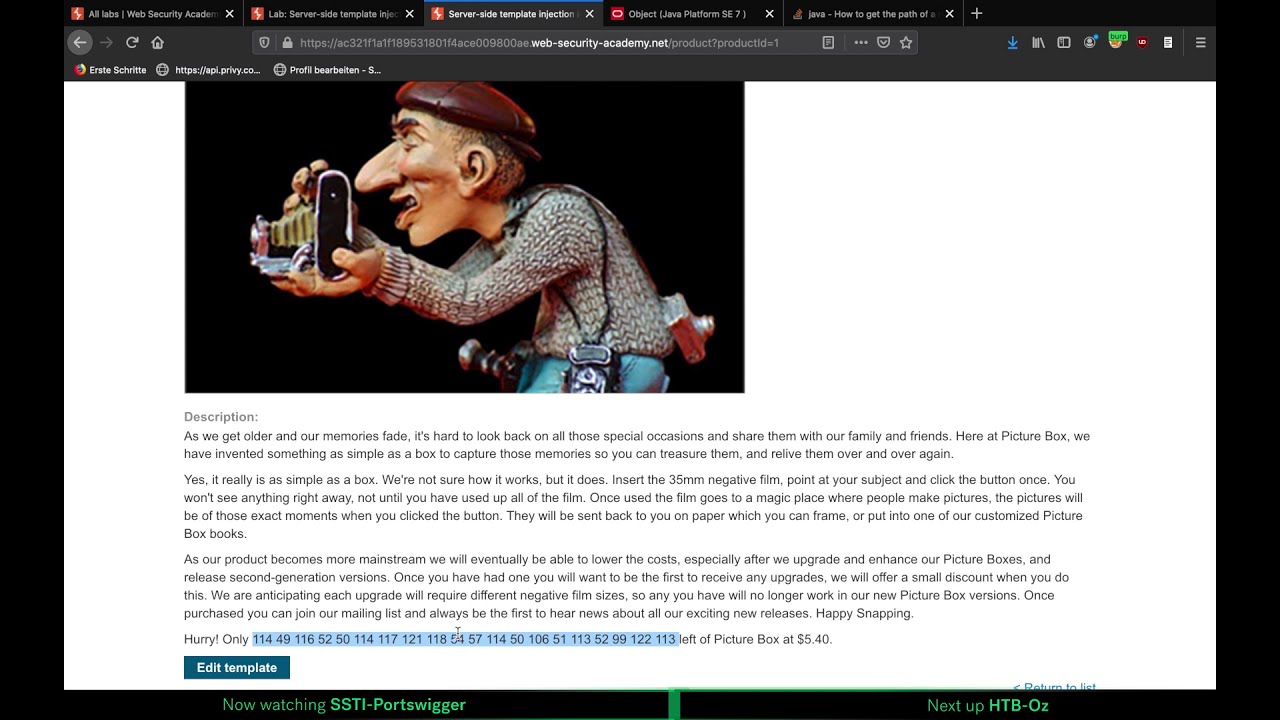 Server Side Template Injection (SSTI): All-in-One