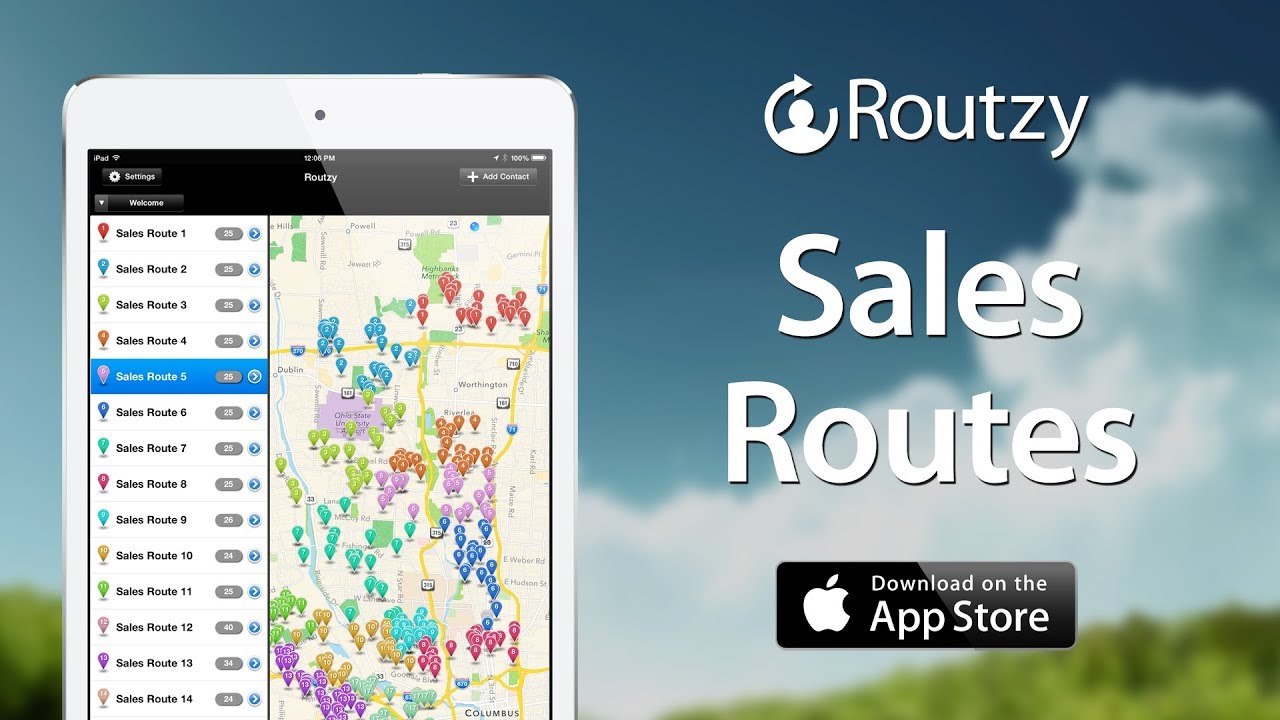 Routzy Tutorial - Sales Routes