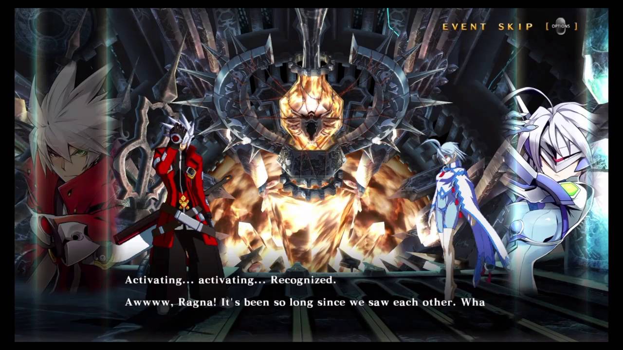 BBCF Ragna English Arcade Story (Fights Cut)