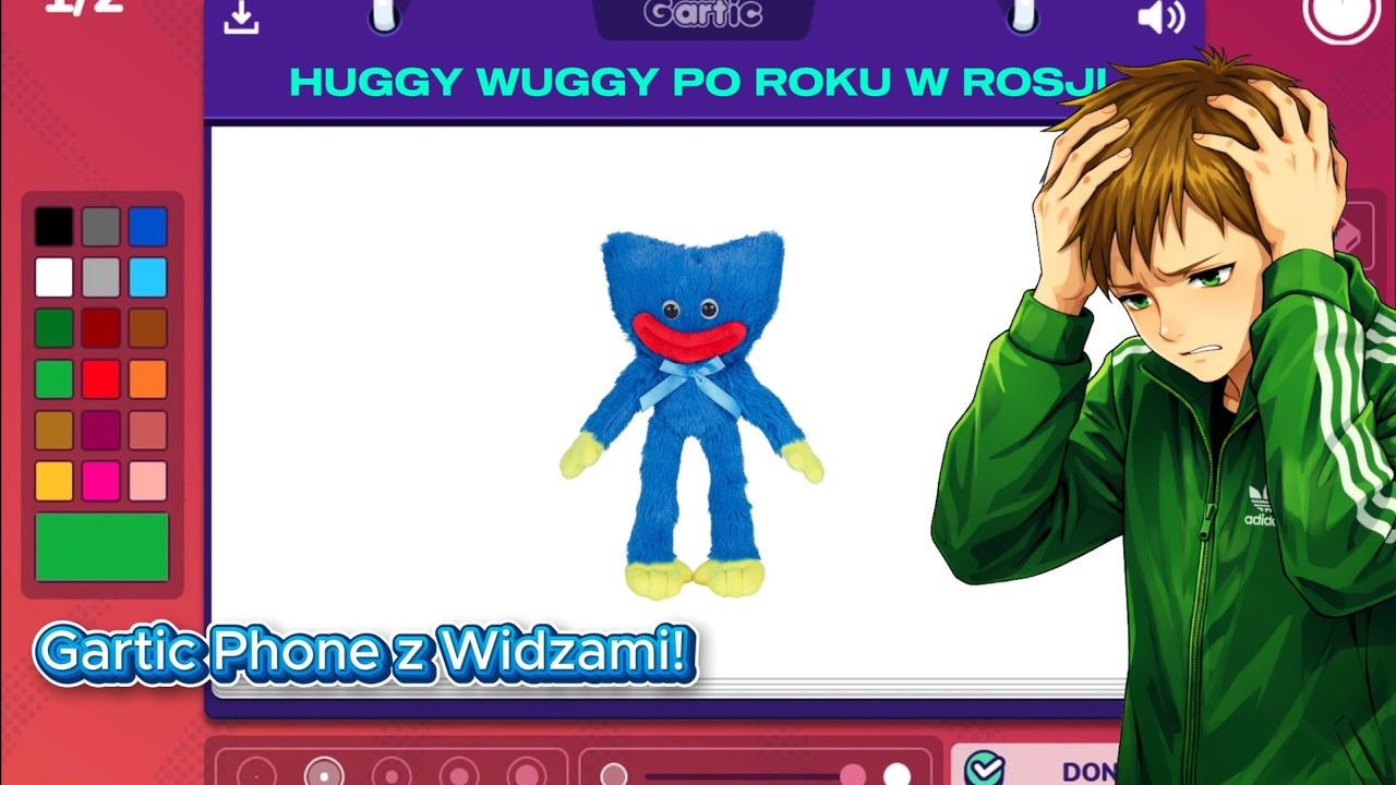🎨Rysujemy Postacie z Poppy Playtime w Gartic Phone!🎨