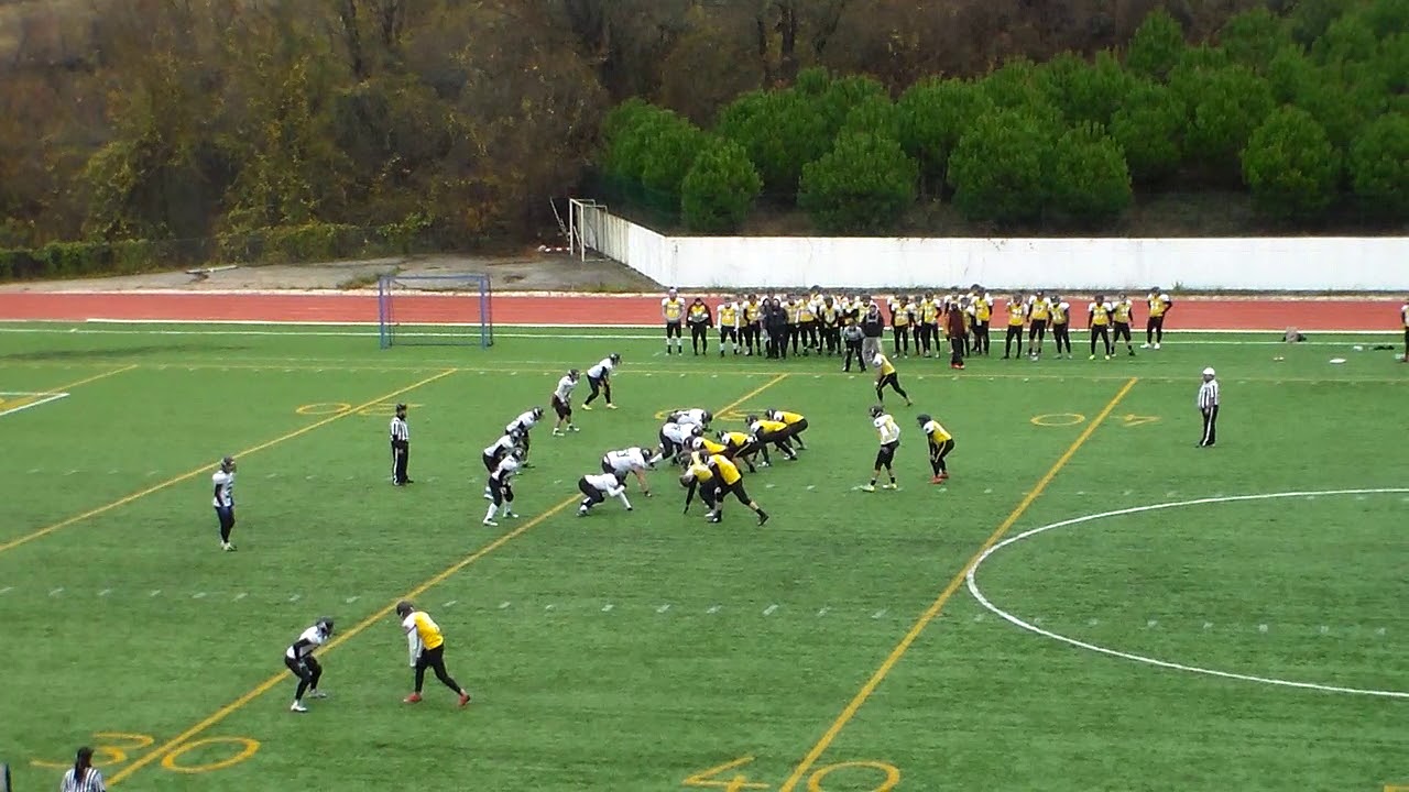 İTÜ HORNETS muhteşem savunma sonrasında TOUCHDOWN'a ulaşıyor (Türkiyede Amerikan Futbolu)