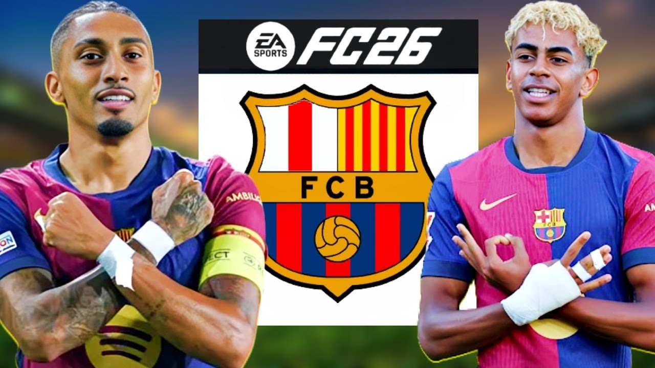 تحدي افضل ثنائي من كل فريق لامين يامال ورافينيا FC 26 🔥🏃