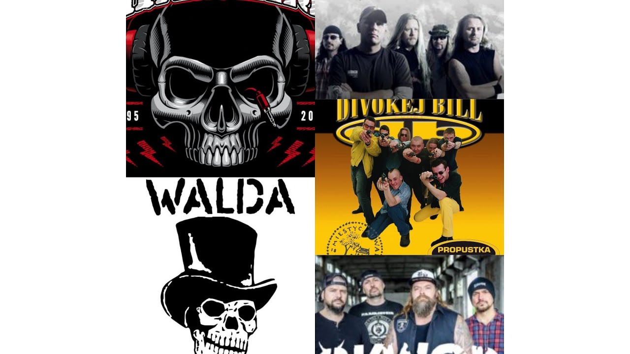 Harlej    Kabát    Walda Gang   Škwor   Divokej Bill  písničky a fotky