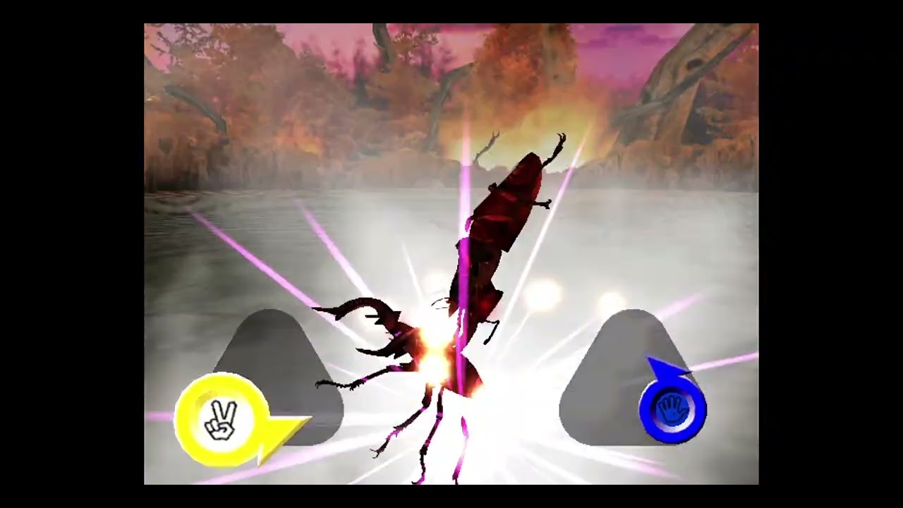 甲虫王者ムシキング2006セカンド　アダーコレクションを使って１匹モード（つよさ140編）