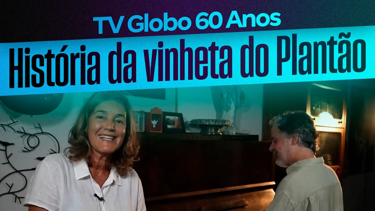 A HISTÓRIA DA VINHETA DO PLANTÃO - RJ1 Especial // TV Globo 60 Anos (26/04/2025)