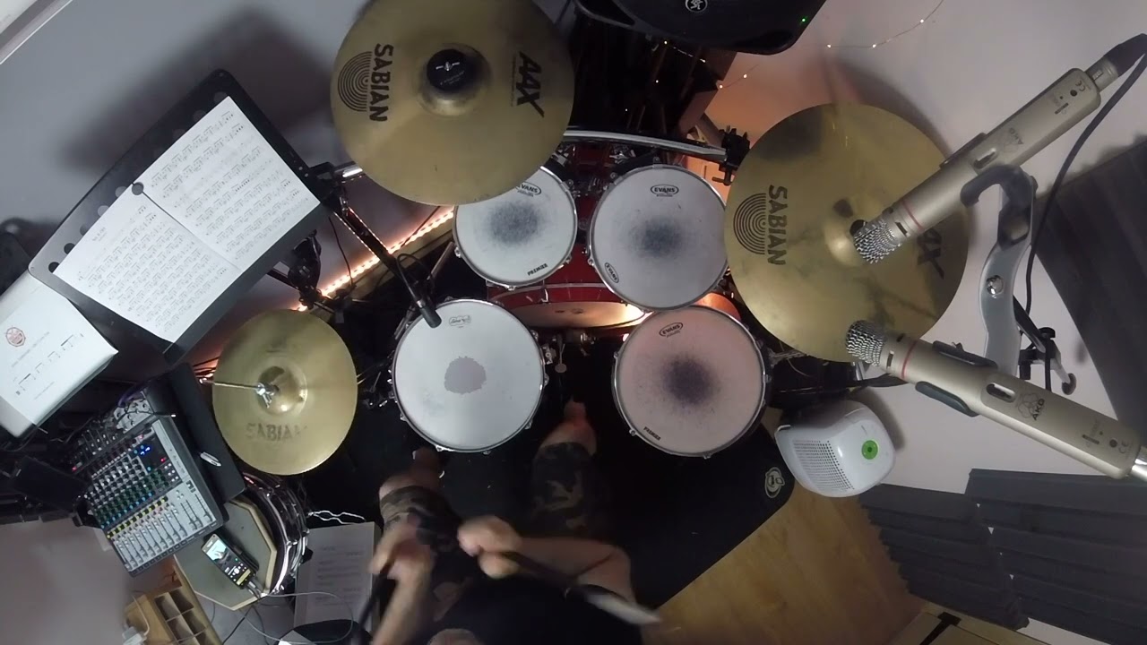 Audioslave - Set It Off - Drumkit Sheet Music Demonstration