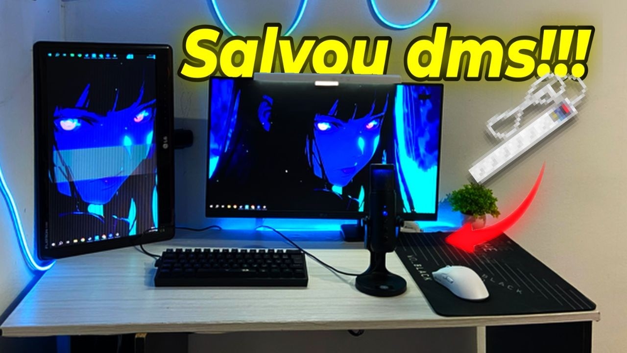 Tunei Meu Setup Gamer De Pobre No Quarto (Parte 2)