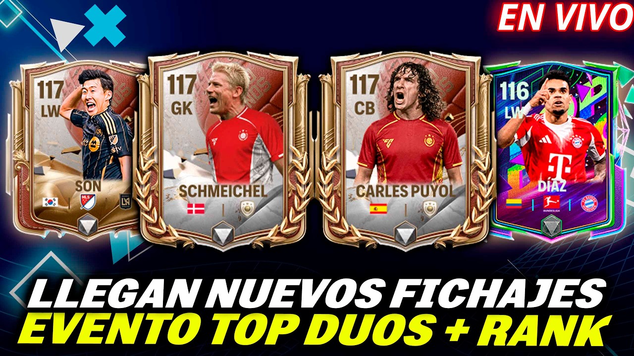 NUEVOS JUGADORES EVENTO TOP DUOS LUCHO DIAZ CHETADISIMO, PROBAMOS NUEVAS CARTAS EN EL RANK + DRAFT