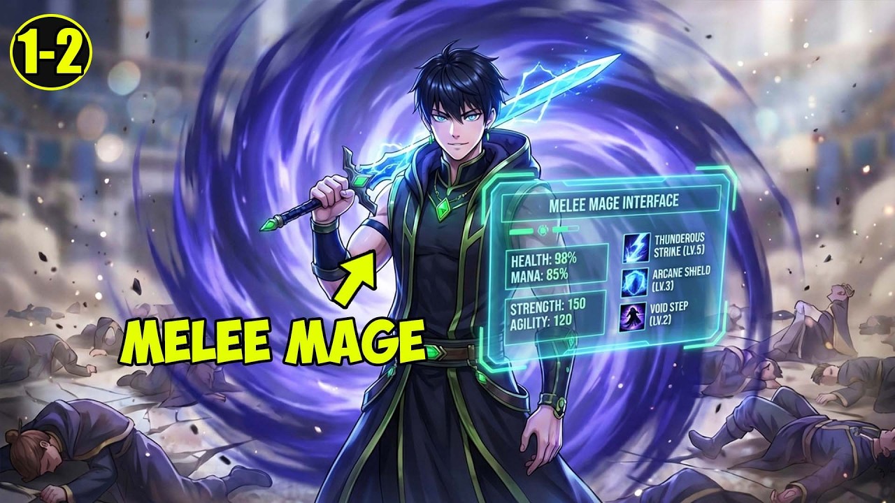 They Mocked His 'Melee Magic'...Until He Punched Through Their Spells! Manhwa Recap (1-2)