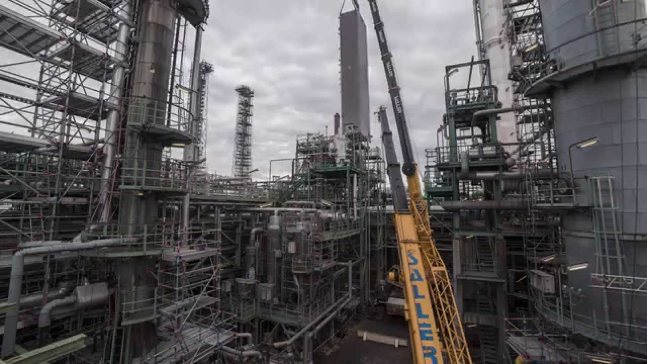 OMV Raffinerie Burghausen - Shut Down 2014: Eine neue Cold Box für die Raffinerie