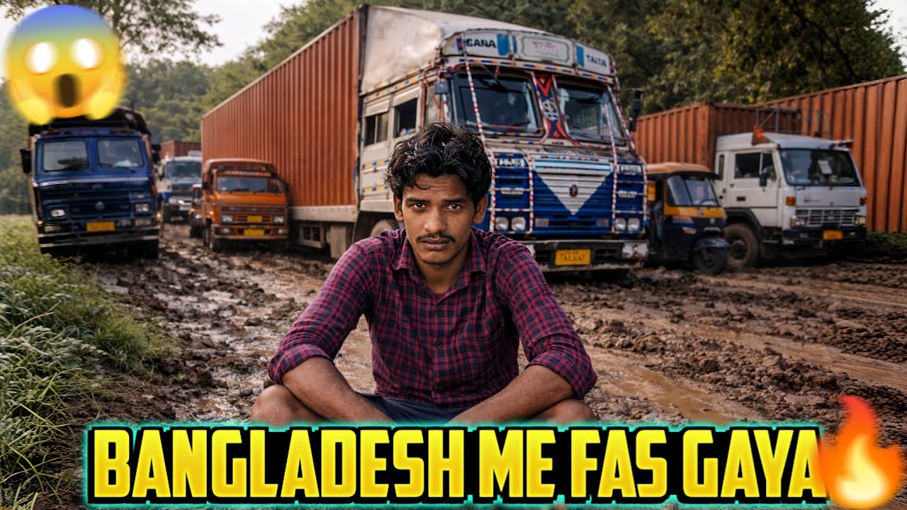 Bangladesh Gaye To Unloading Ke Liye… Par Mein Fas Gaye - Rohit Vlogs