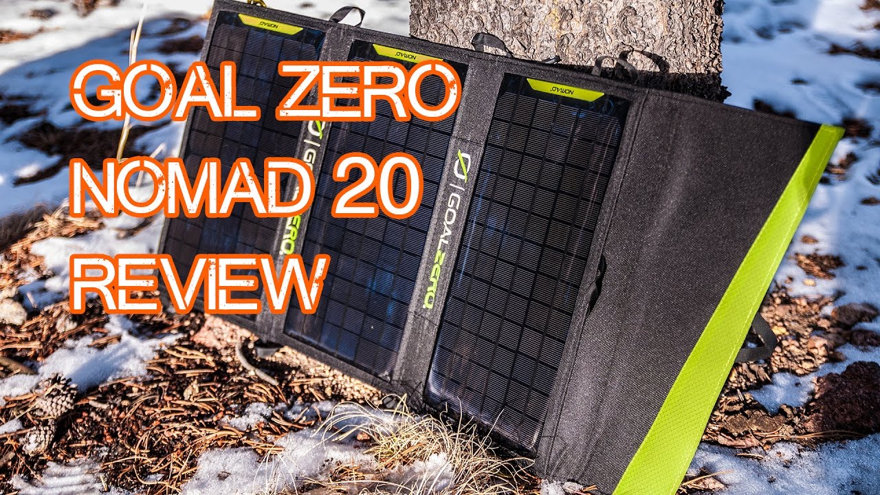 Goal Zero Nomad 20 Overview (plus Yeti 150 Solar Generator!)