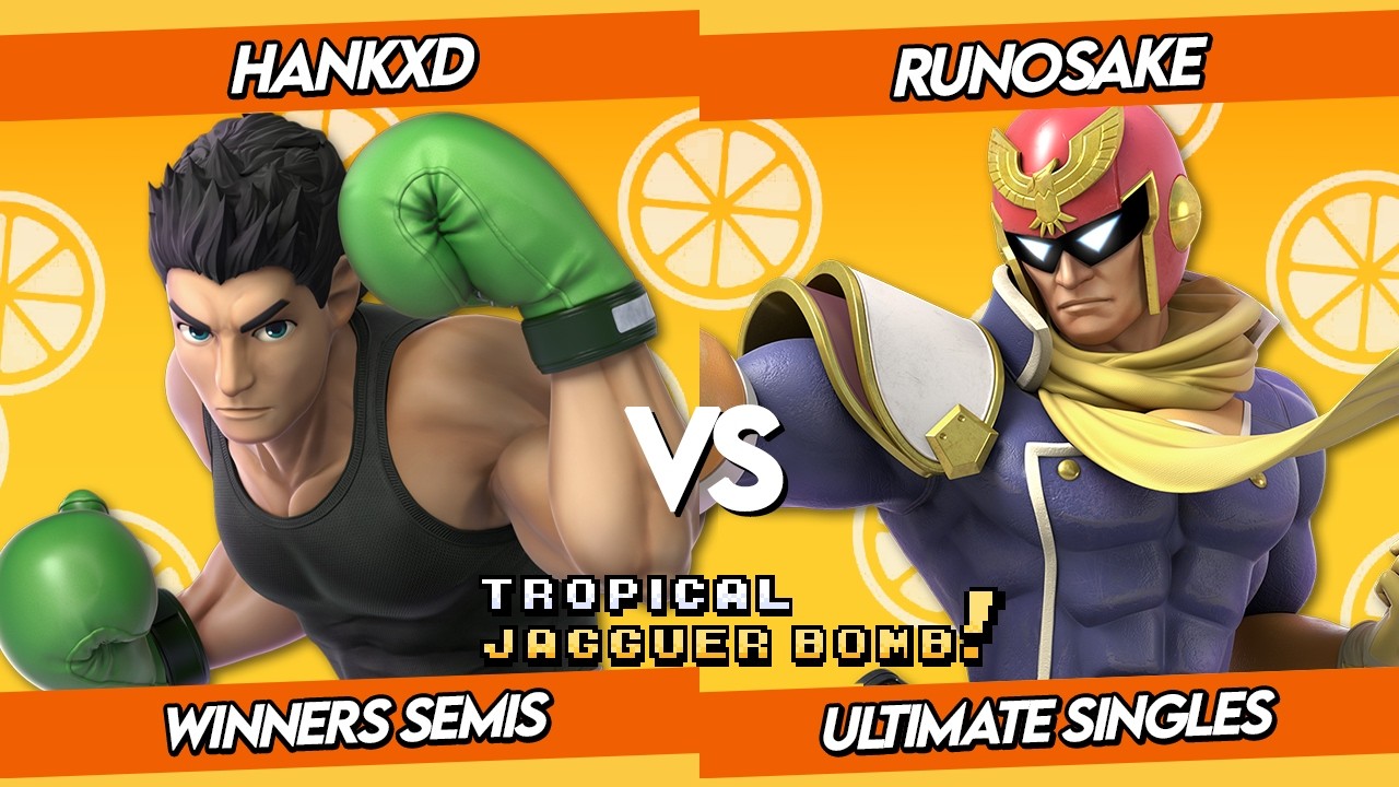 Novatos Tropical Jagguer B. | HankXD (Little Mac) VS Runosake (Captain F.) Smash Ultimate - SBBU AQP