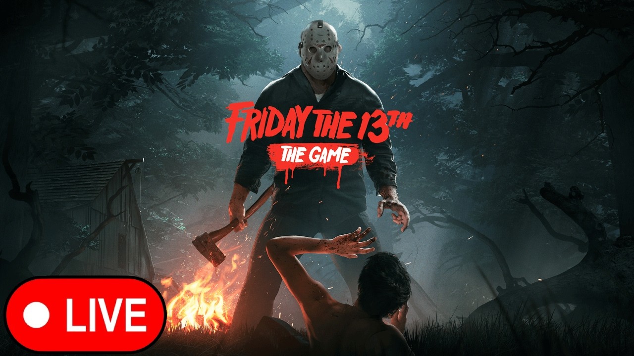 🔴LIVE! Jason Cosplay | Friday the 13th: The Game