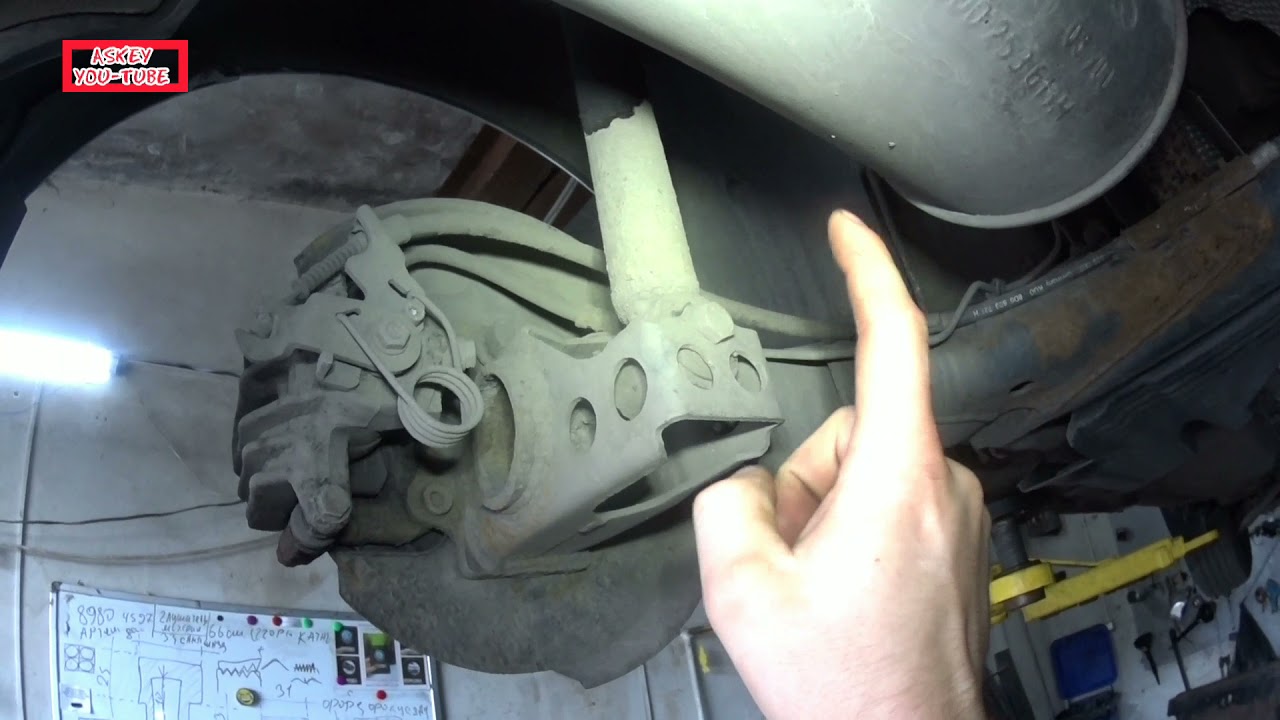 ✅✌🎥🛠👍 Audi A4 Замена задних амортизаторов