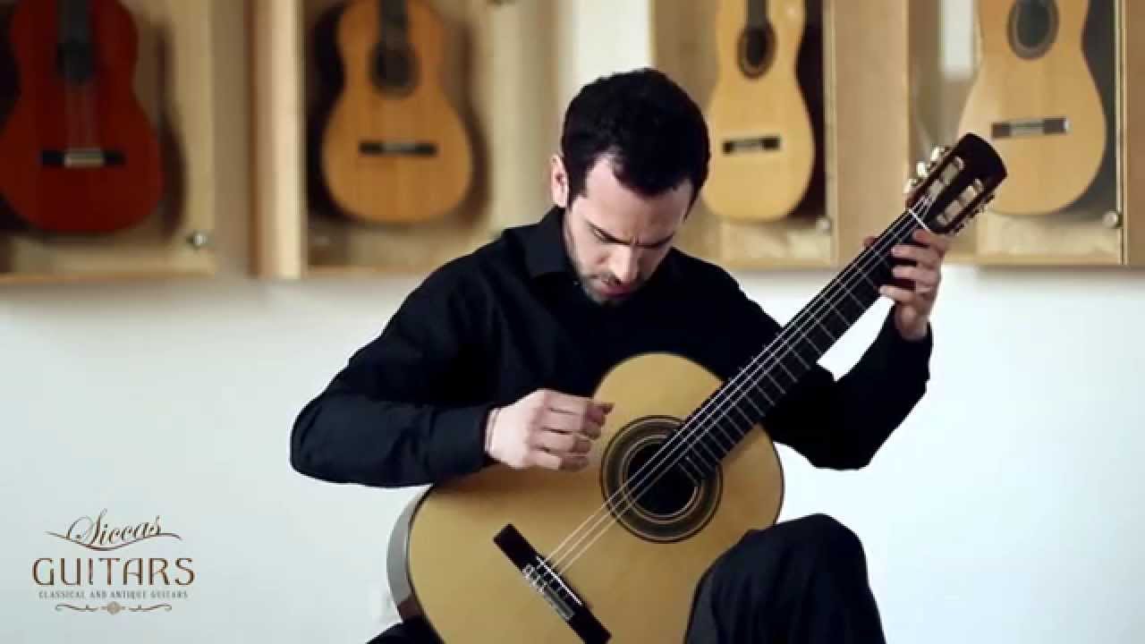 Miguel Ángel Lazaro plays Sevilla by Isaac Albéniz on a 2015 Roy Fankhänel