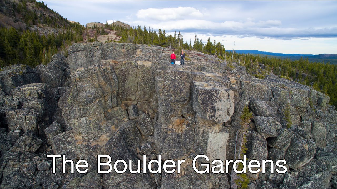The Boulder Gardens - Tumbler Ridge, British Columbia, Canada