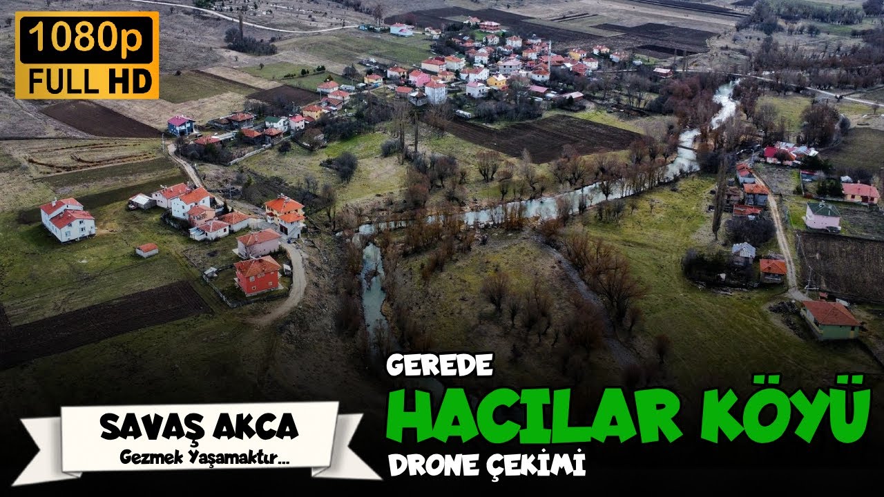 Hacılar Köyü Drone Çekimi - Bolu, Gerede