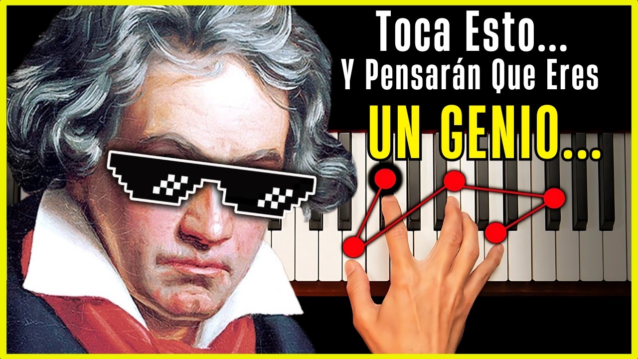 Como Tocar Piano como Beethoven, Esta Famosa Melodía