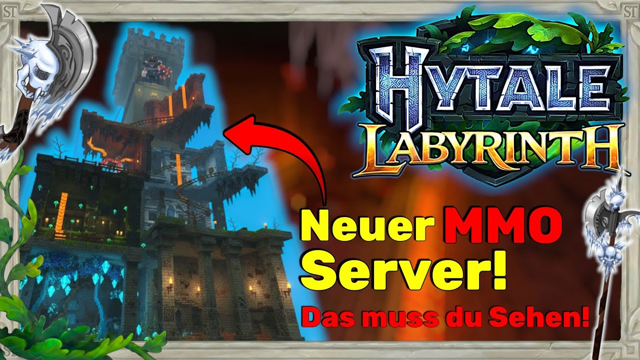 Das Labyrinth: Hytales massivstes MMO! 🏰 So spielst du vor allen anderen ⚔️ | Hytale News