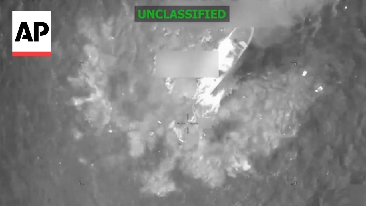 US military kills 2 in strikes on an alleged drug boat in the Pacific