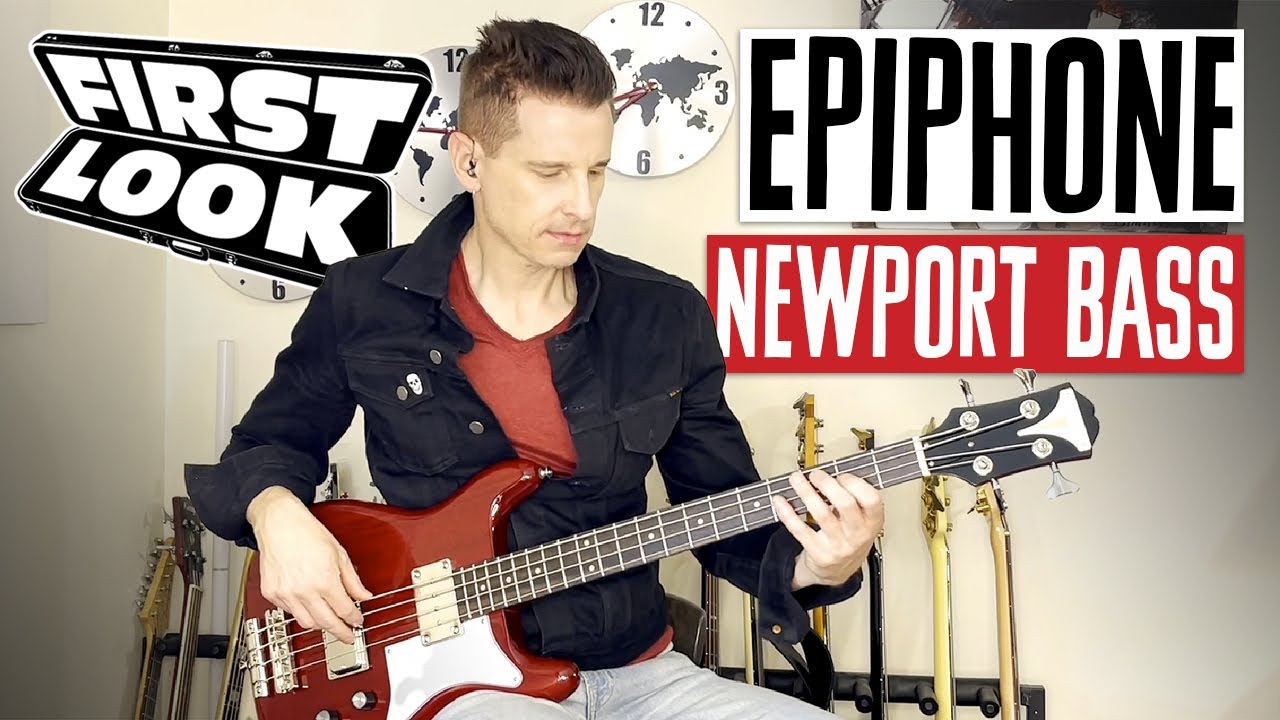 Epiphone Newport Bass Demo | First Look
