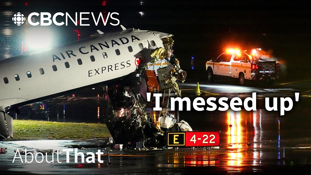 The moment a plane smashed into a fire truck at LaGuardia Airport | About That