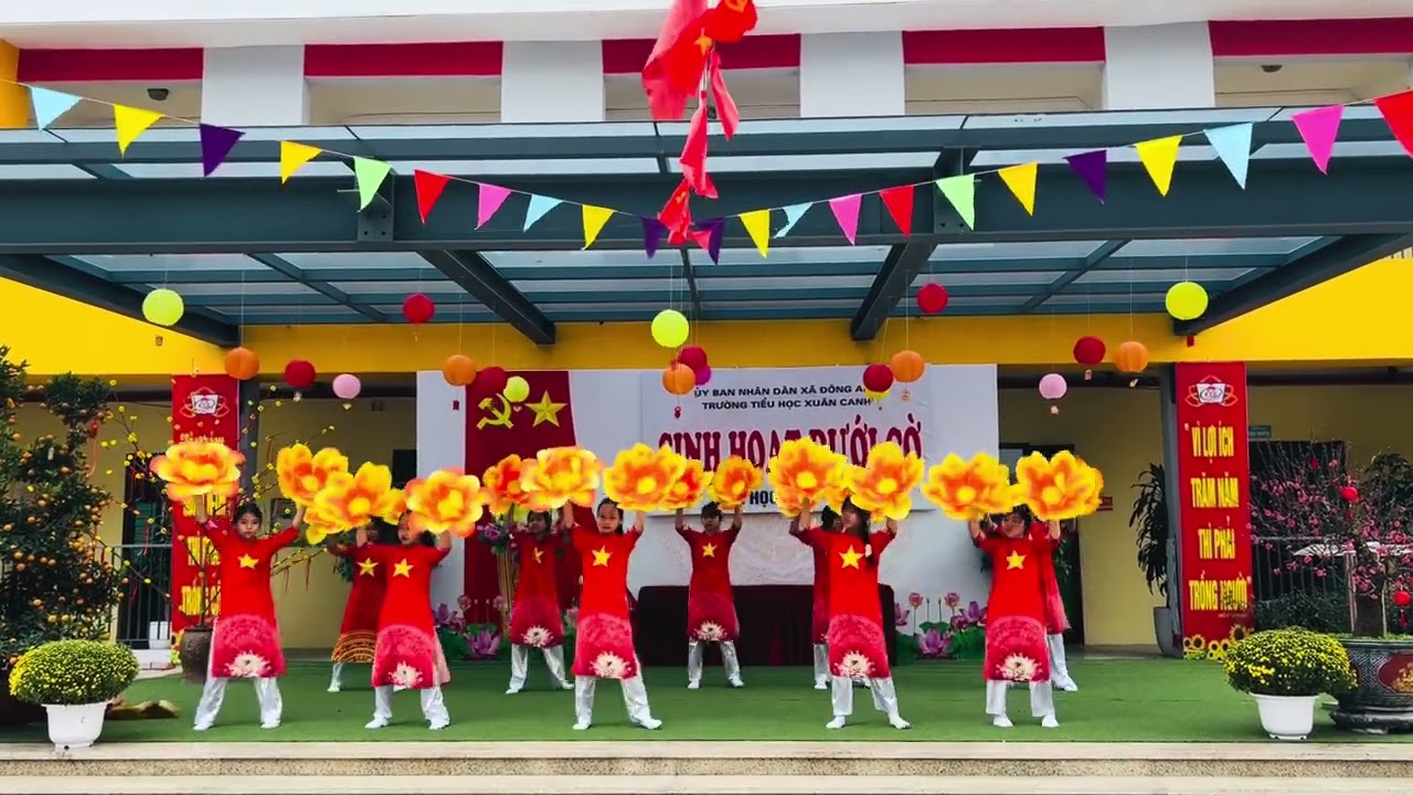 Em là mầm mon của Đảng + Ca ngợi Tổ Quốc - 5B
