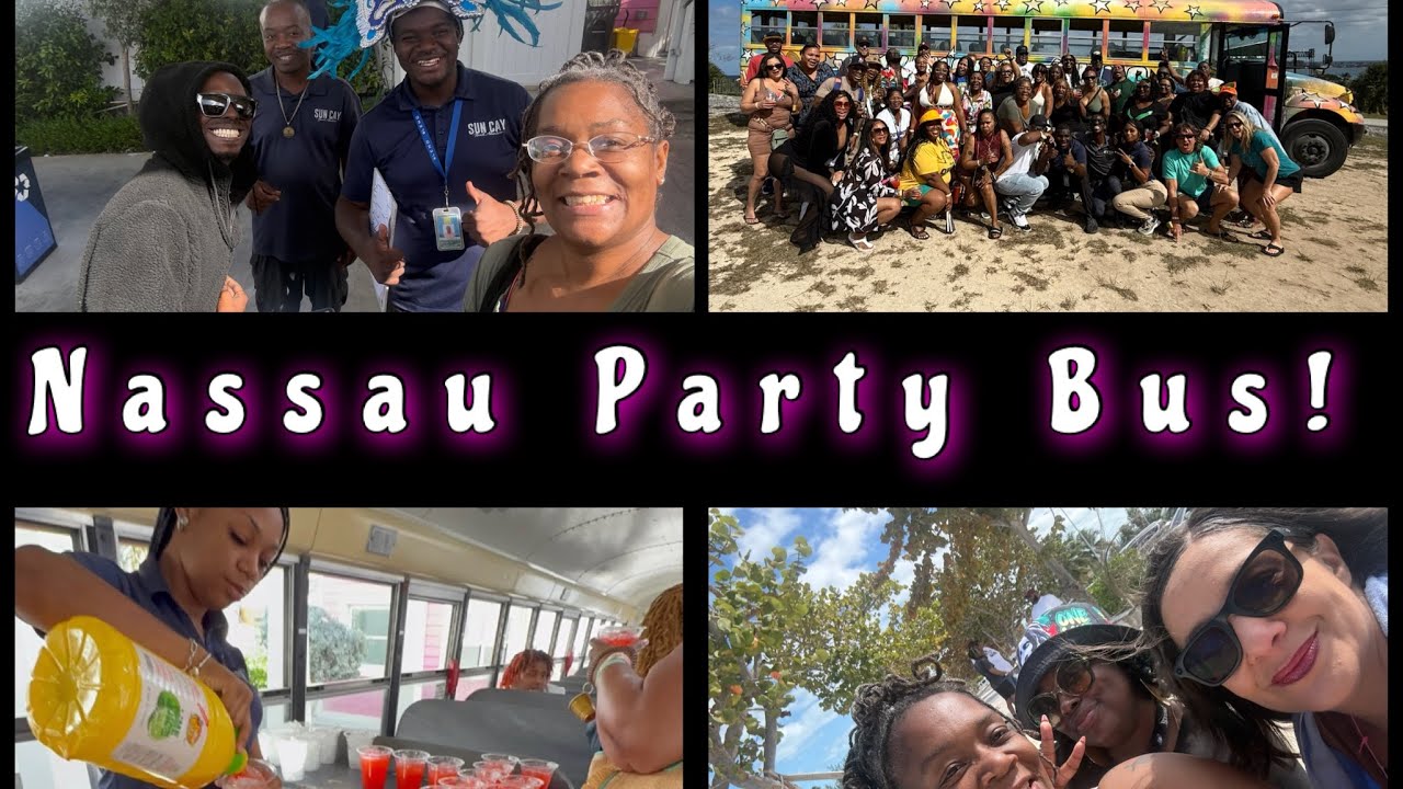 Wonder of the Seas: Последний день ~ Нассау, вечеринка в автобусе, Суперкубок