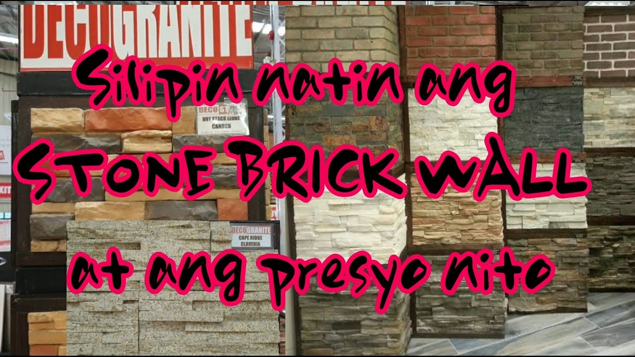 STONE BRICK WALL prices in the PHILIPPINES. 