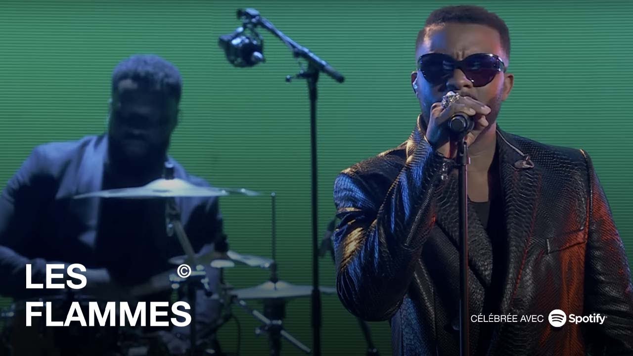 Fally Ipupa performe 