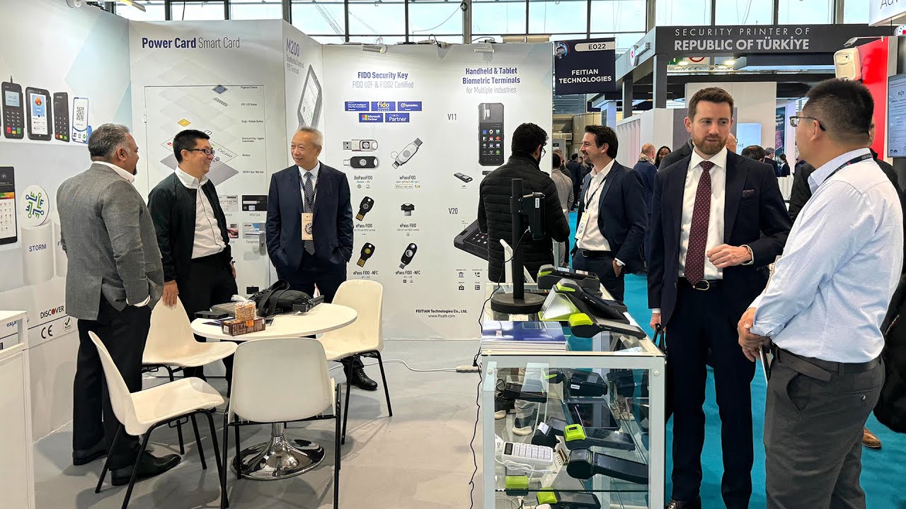 The highlights of FEITIAN at the TRUSTECH 2023 in Paris