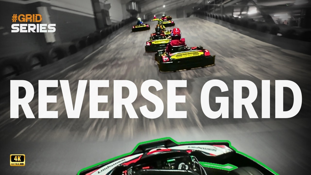 Reverse Grid Racing! Grid Series EP1. Dramatic End To Race!