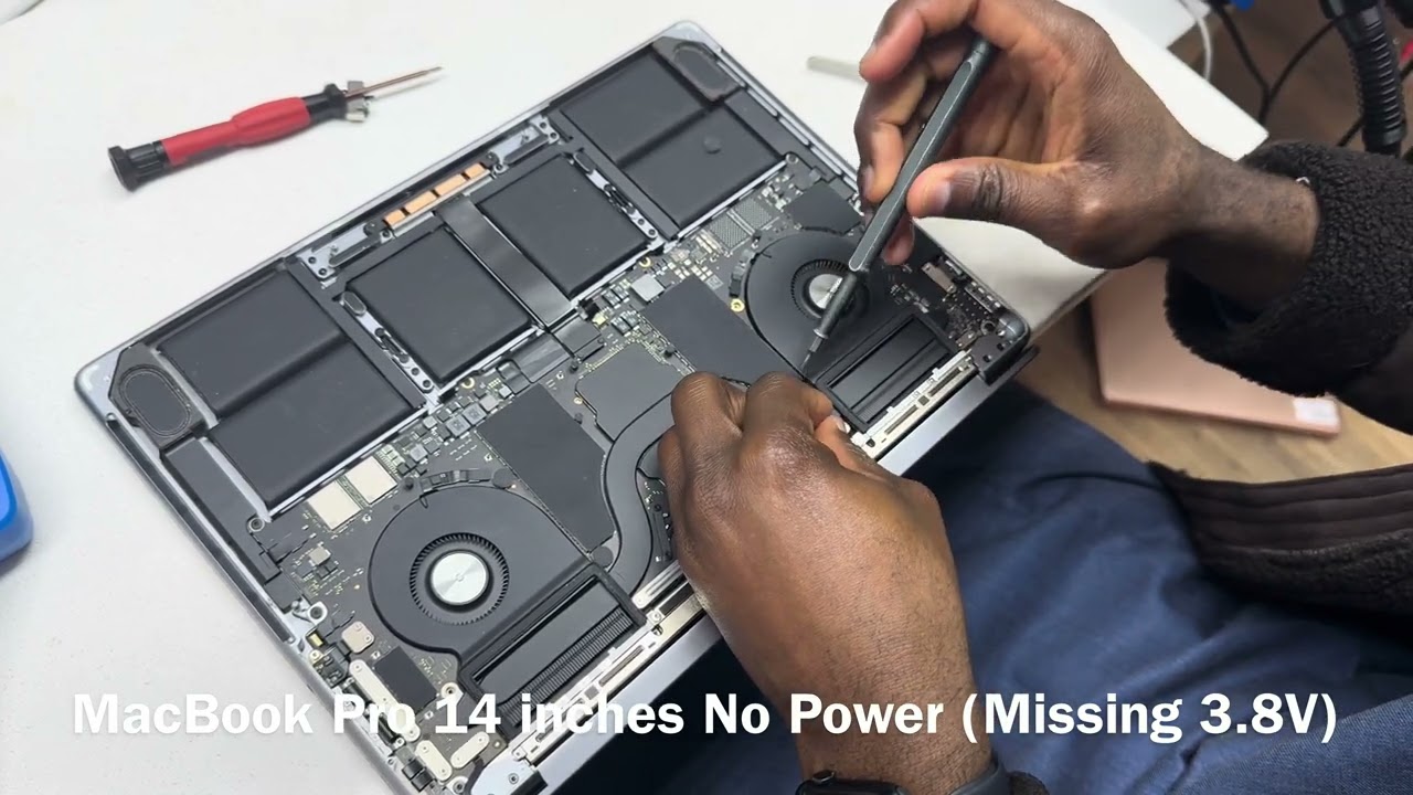 MacBook Pro 14 inches A2442 No Power Repairs.