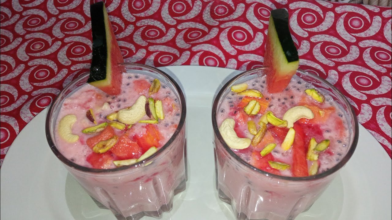 Ramzan special sharbat recipe| Watermelon juice 🍉 | Health and tasty recipe 