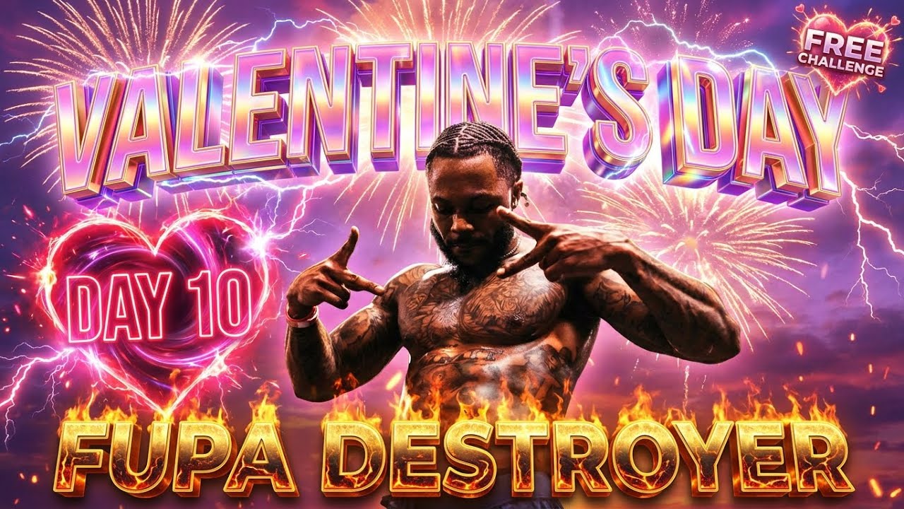 Day 10: Valentine's Day FUPA Eliminator Challenge – Floor Core & Deep Breathing (No Equipment!)