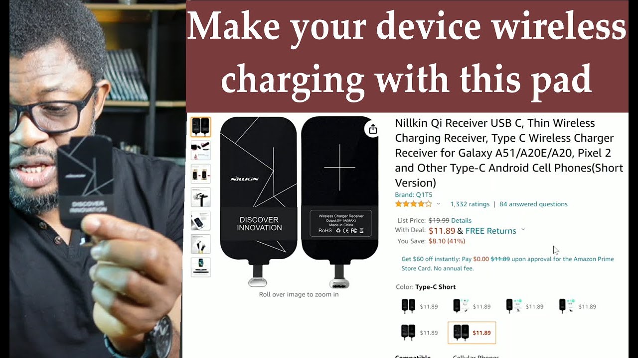 Make Your device Wireless Charging | Nillkin Qi Wireless Charging Receiver