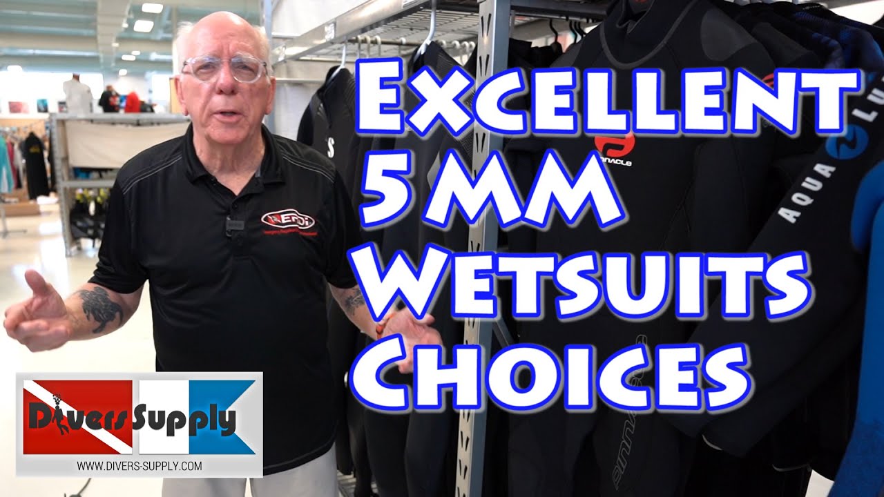 Four Excellent 5mm Wetsuit Choices***Scuba Pro, Henderson, Pinnacle and Aqua Lung