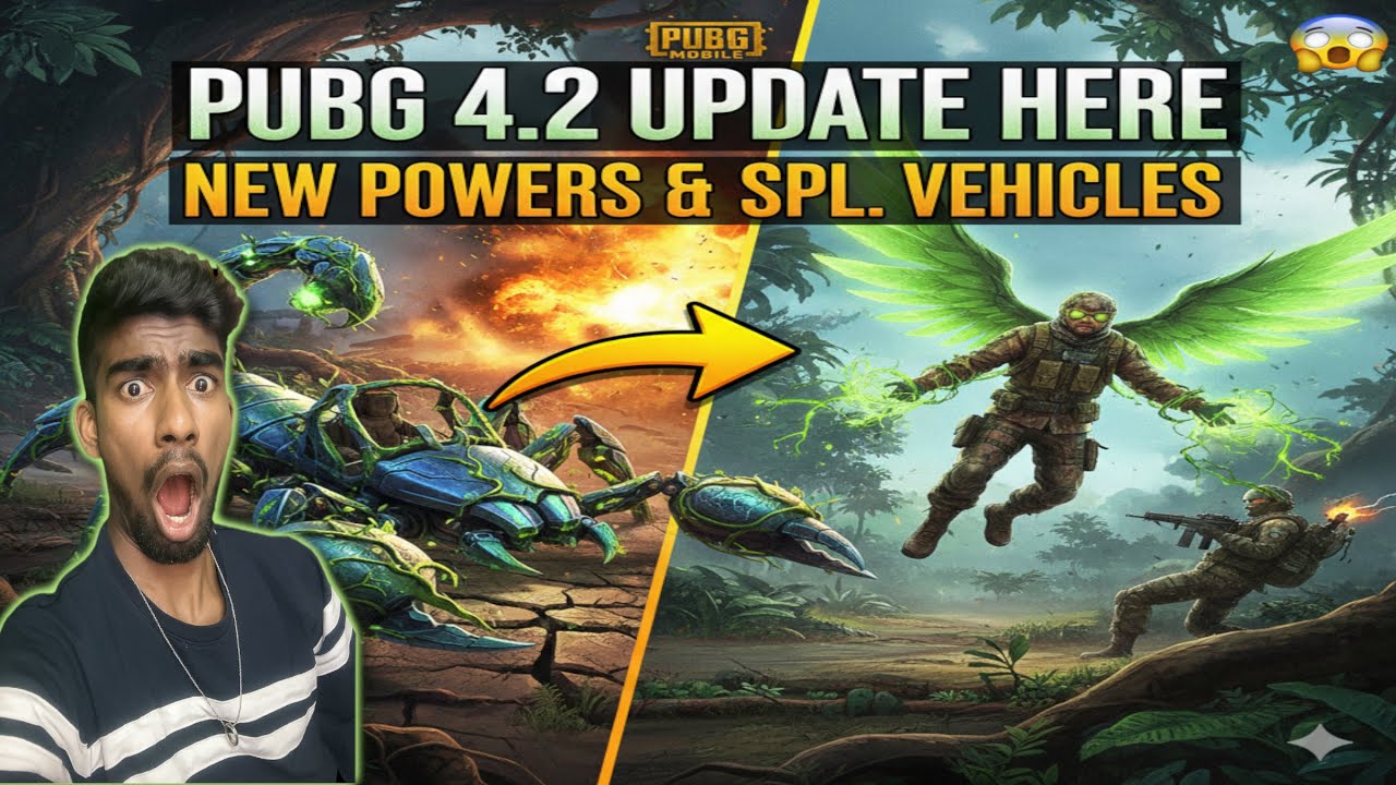 PUBG MOBILE 4.2 UPDATE #blacktamilan