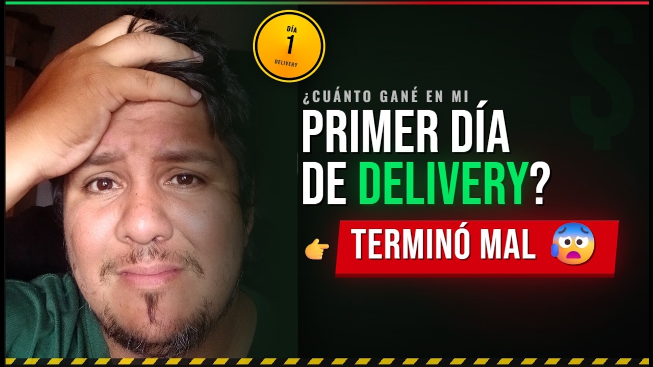 MI PRIMER DÍA EN PEDIDOS YA Y TERMINÉ MULTADO