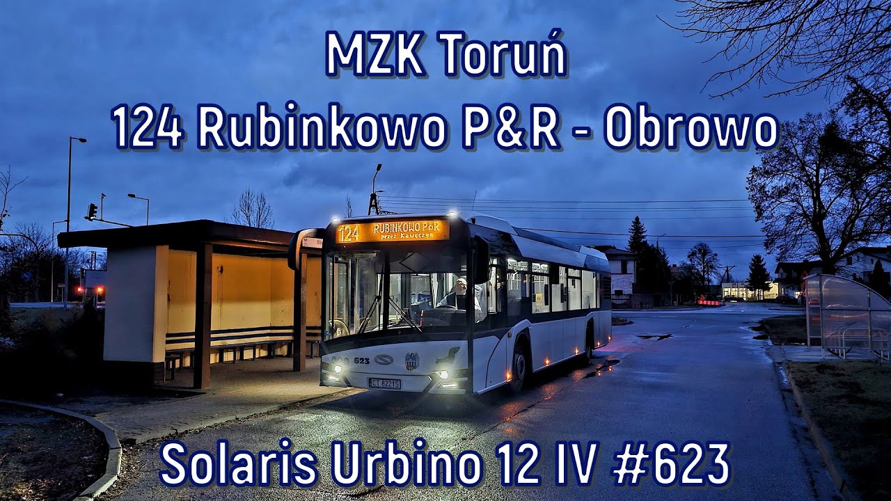 MZK Toruń - linia 124, Solaris Urbino 12 IV #623