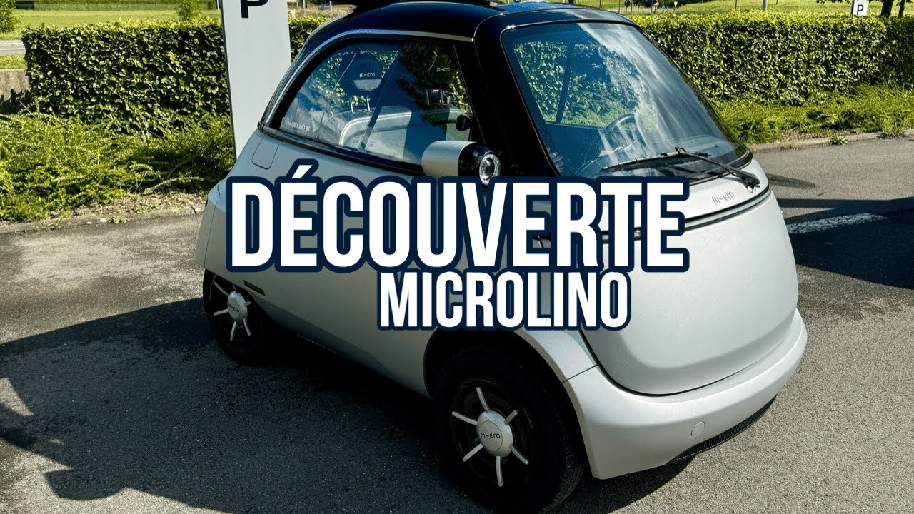 Découverte - La Microlino : ce quadricycle électrique peut-il se faire une place dans nos villes ?