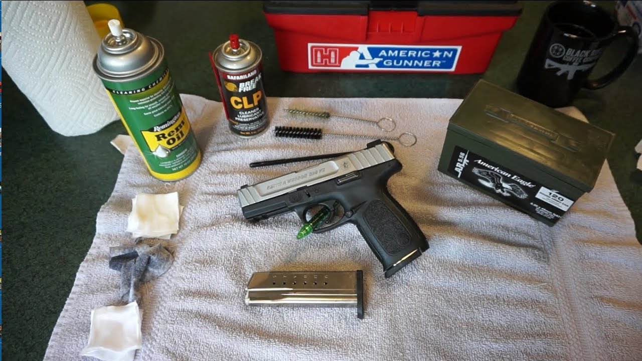Smith & Wesson SD9VE Cleaning!