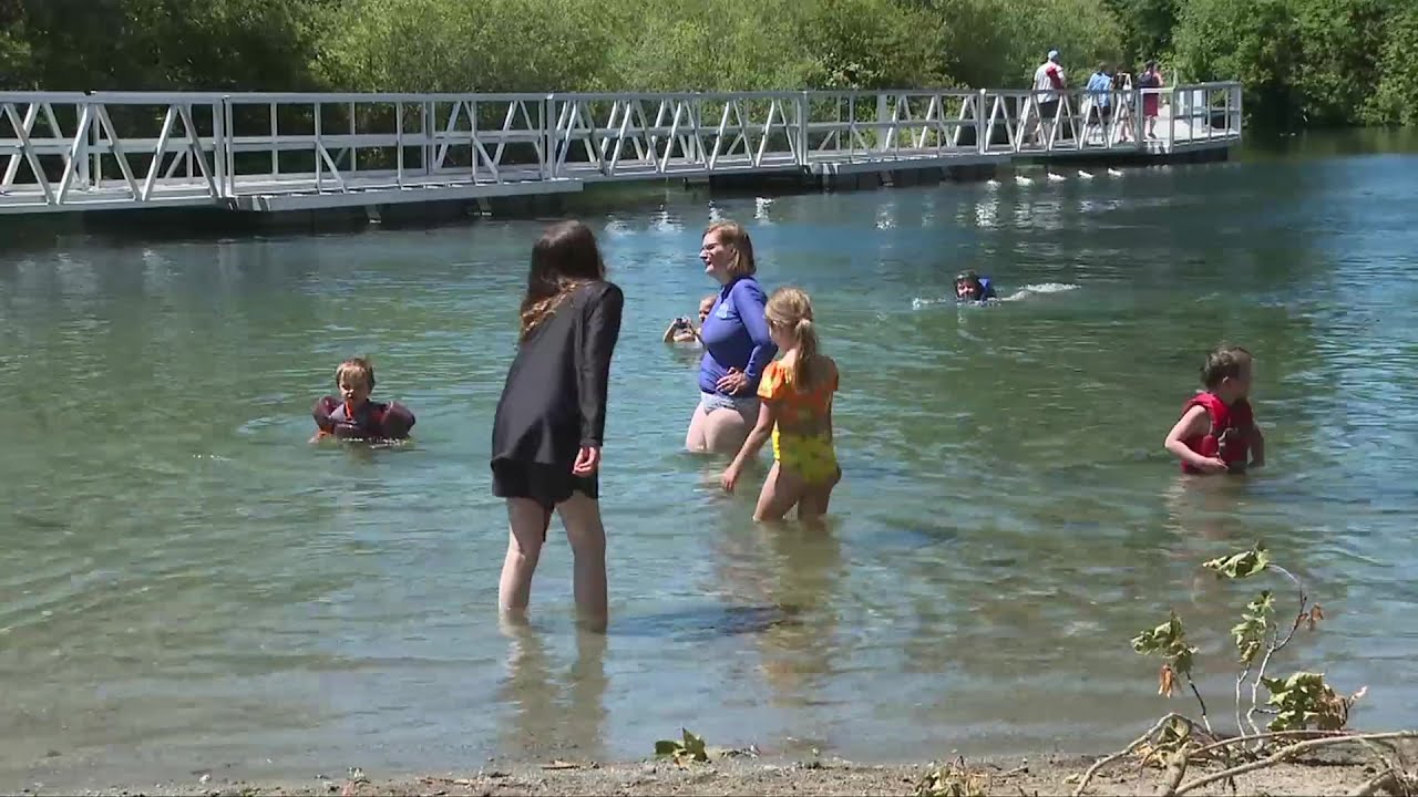 ‘I want to see them everywhere’: Local father buys life-saving equipment for Langford Lake