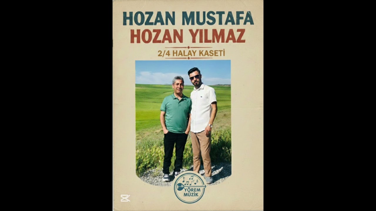 HOZAN YILMAZ HOZAN MUSTAFA YÖREM MÜZİK 2/4 halay kaseti 
