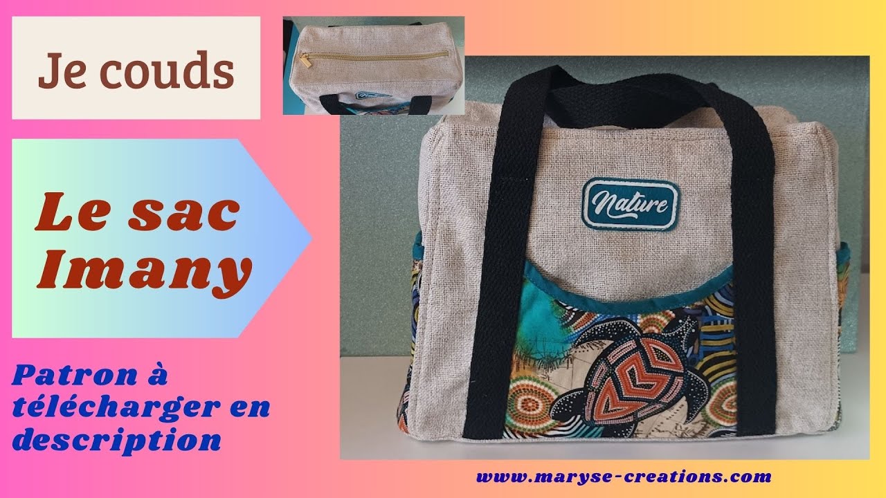 LE SAC IMANY 📌 TUTO 📌