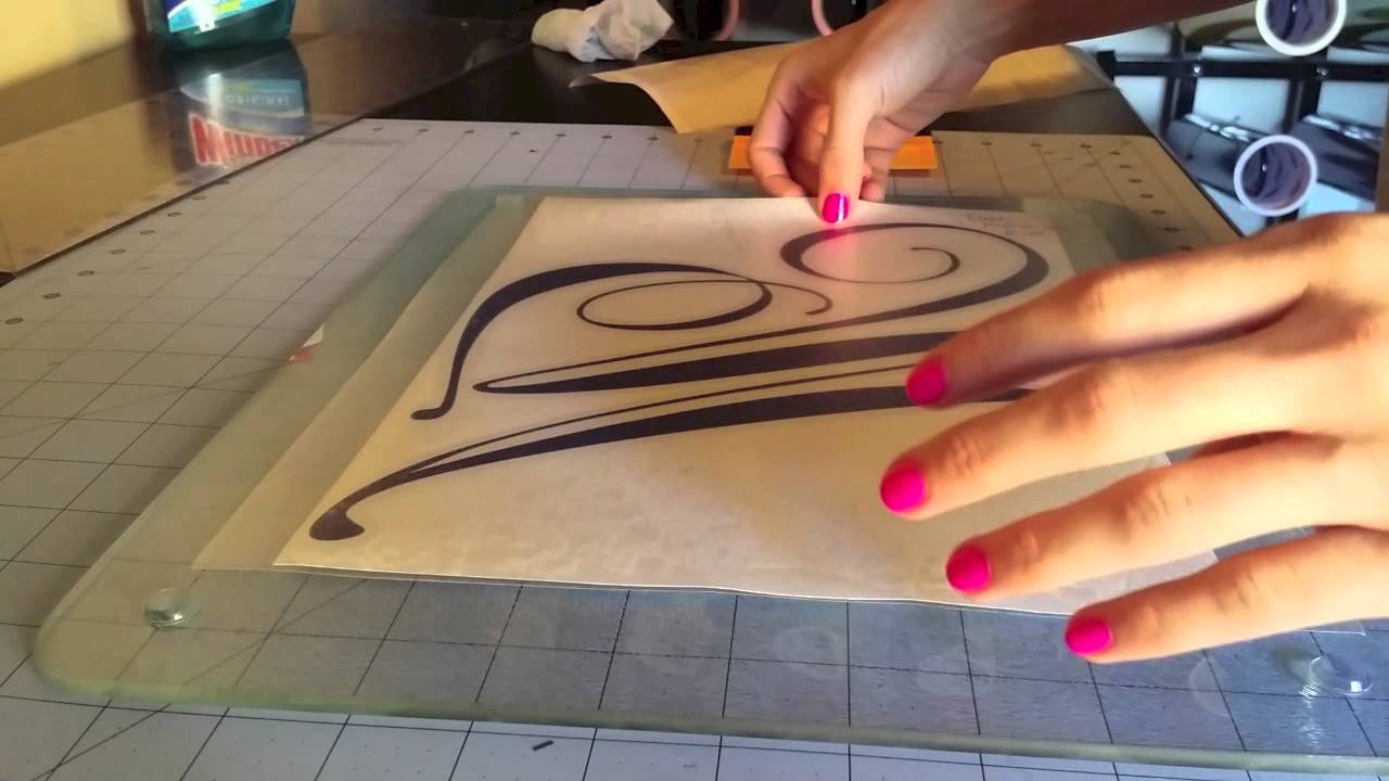 How to make a cutting board tutorial layered vinyl